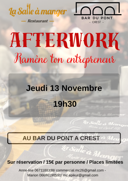 Afterwork Crest Bar du pont