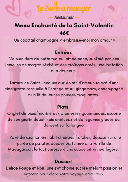 affiche saint valentin